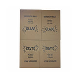 Brand New Picture/Mirror Moving Boxes, which come in a bundle of 12, can be used to make 6 enclosed boxes measuring 30"x40" or 3 enclosed boxes measuring 60"x40", by UsedCardboardBoxes.