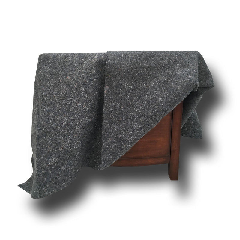 12 NEW Textile Moving Blankets (54"x72"), by UsedCardboardBoxes.